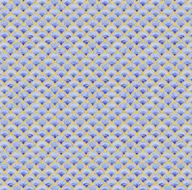 Fabric ~ Lotus Moonlight - CM3988 - Blue