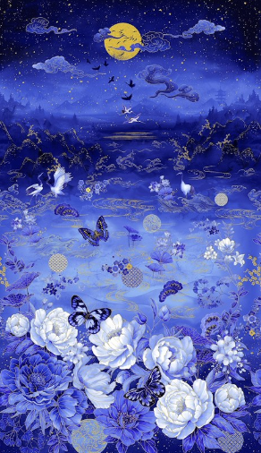 Panel - Lotus Moonlight - CM3990 - Panel (62cm)