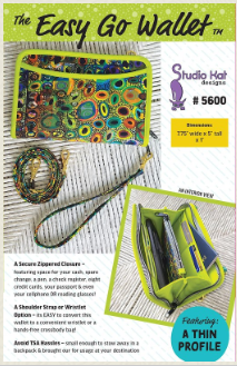 Pattern~ The Easy Go Wallet by Studio Kat designs
