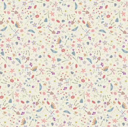 Fabric ~ Slow & Steady DV7422