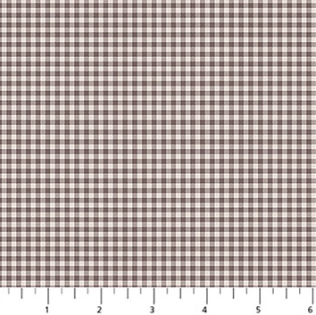 Fabric ~ Nest - Checks Walnut