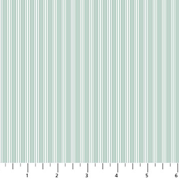 Fabric ~ Nest - Stripe Mint