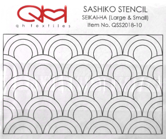 Sashiko Stencil - SEIKAI-HA