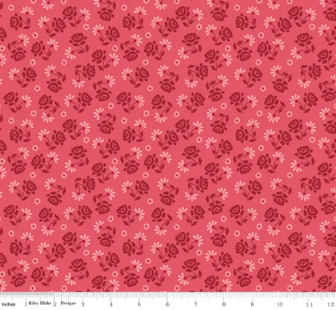 Berry & Sage by Lori Holt -Roses Tea Rose  - C17380