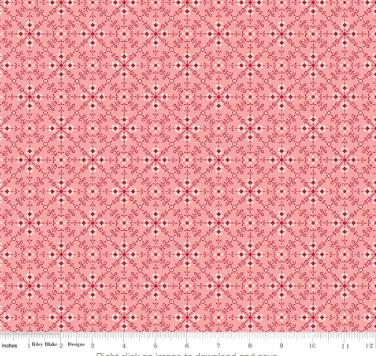 Berry & Sage by Lori Holt - Homemade Coral- C17385