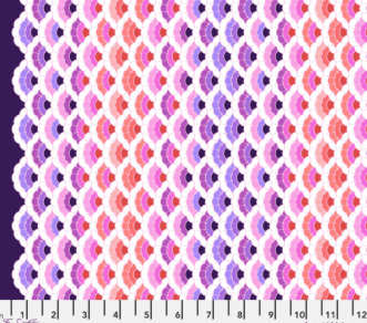 Tula Pink ~ Floral Reef - Aquatic Lace Ultraviolet