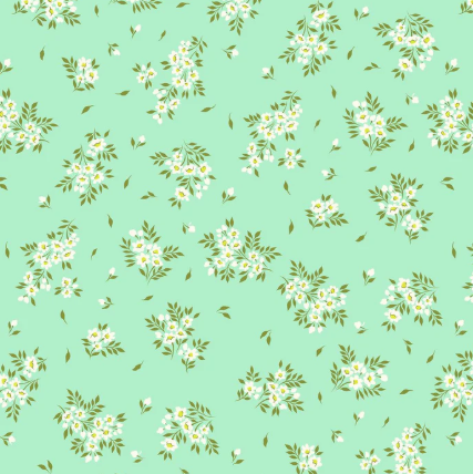 Tula Pink ~ True Colors - What a Ditz - Spearmint