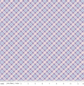 Fabric ~ Daybreak on the Prairie - C17686 - Plaid Purple