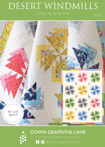 Pattern ~ Desert Windmills