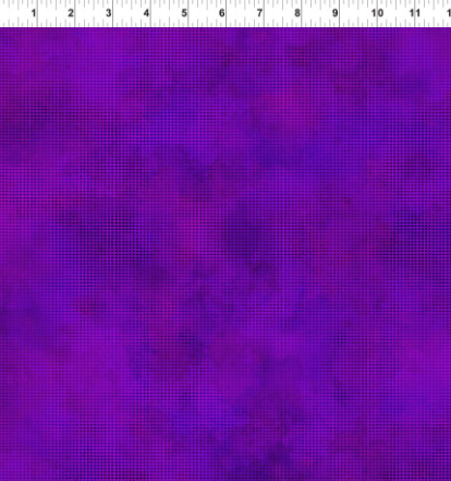 Fabric ~ Jason Yenter - Dit Dot Evolution - Plum