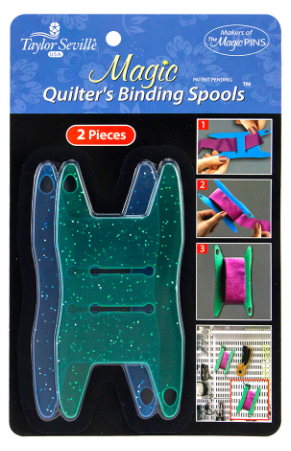 Taylor Seville - Magic Quilter's Binding Spools 2pk