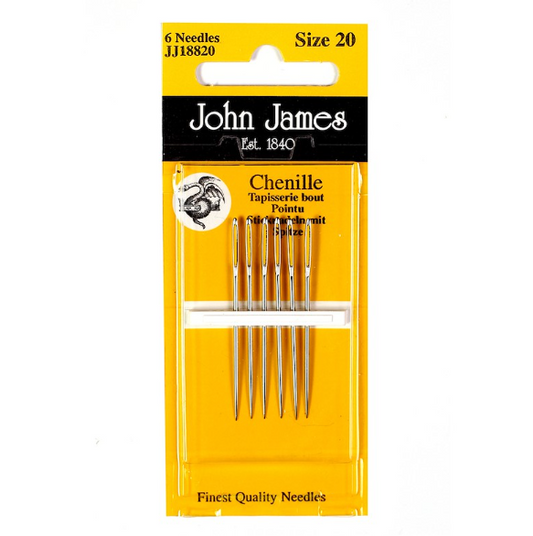 John James - Chenille Needles (Size 20)
