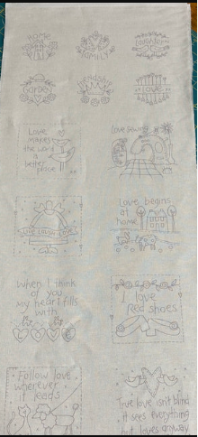 Stitchery Panel - Handy Stitches
