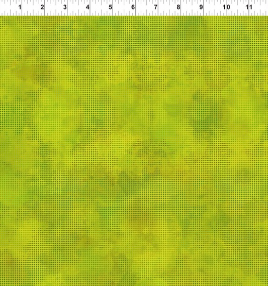 Fabric ~ Jason Yenter - Dit Dot Evolution - Moss