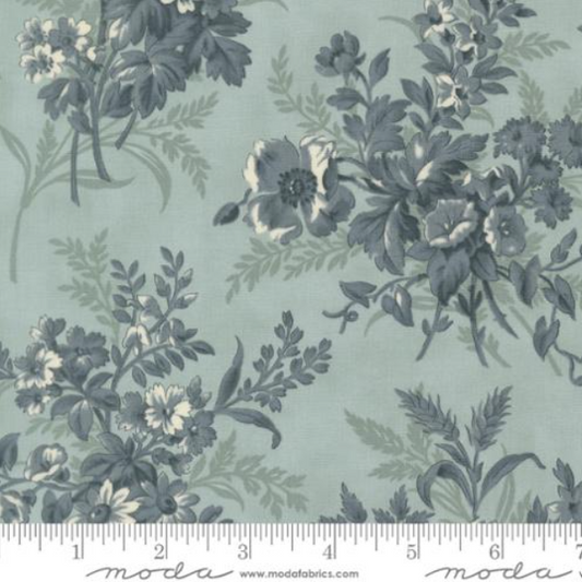 Moda Fabrics - 3 Sisters - Breathtaking Blues - M44400 13