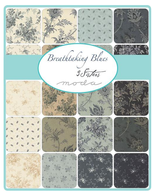 MODA - Layer Cake - Breathtaking Blues by 3 Sisters
