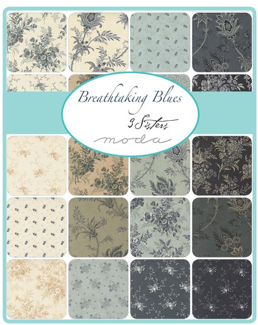 Moda - Breathtaking Blues Precut Bundles (30pk)