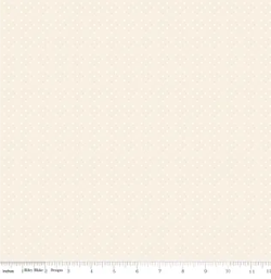 Riley Blake - Elegant Essentials Polka Dot Cream Pearl