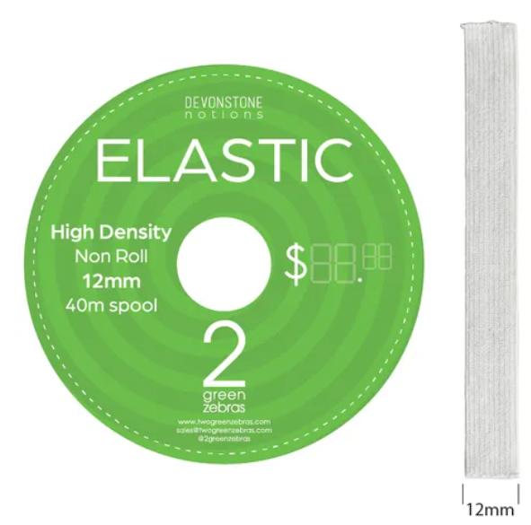 Elastic High Density 12mm (White)