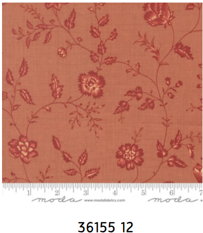 Fabric~ French General - Le Jardin Rouge M3615512