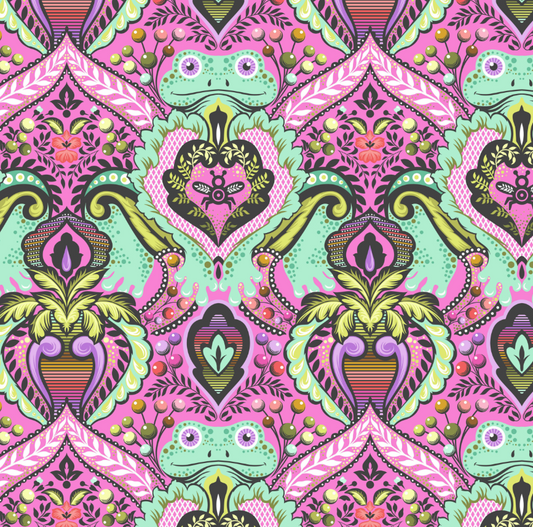 Tula Pink ~ Prince Charming Deja Vu - Frog Prince Gumball