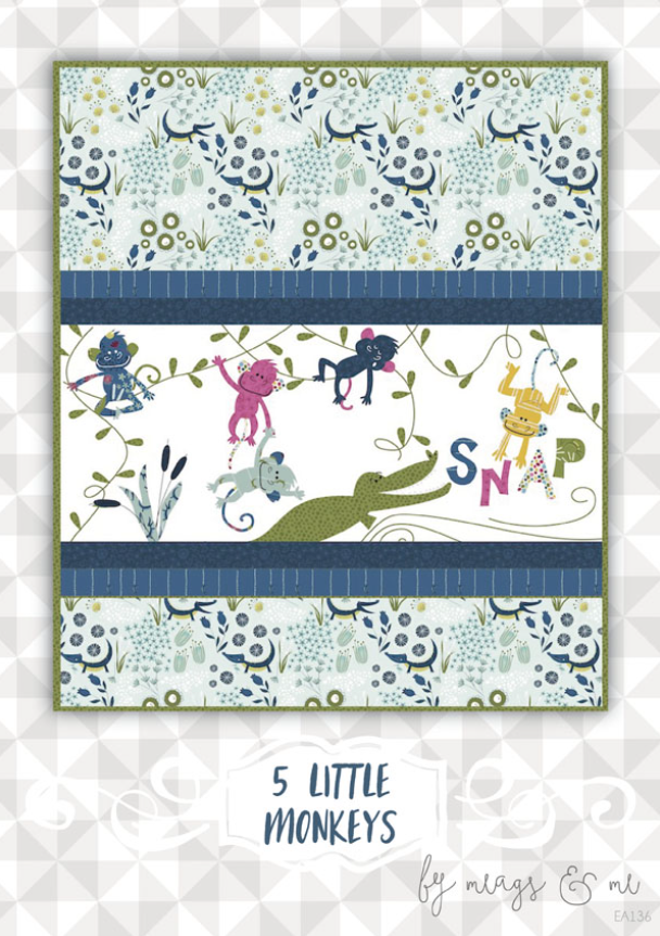 Pattern ~ 5 Little Monkeys