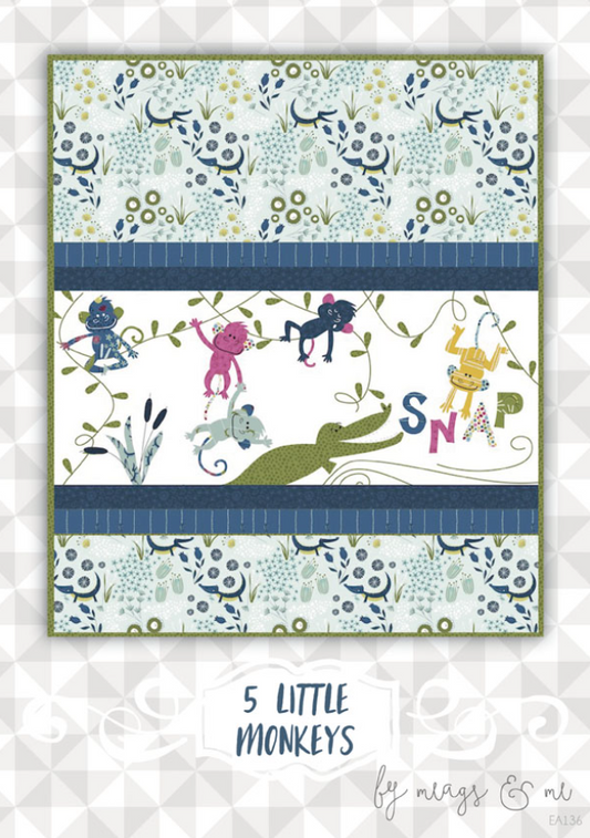 Pattern ~ 5 Little Monkeys