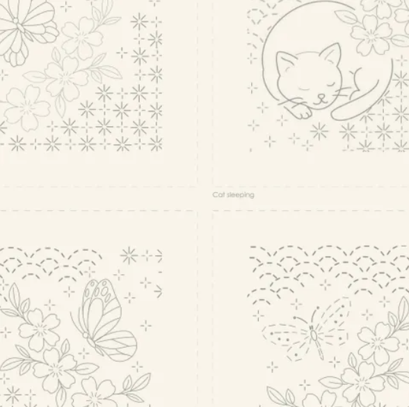 Stitchery Panel - Blossom & Bloom DV7897