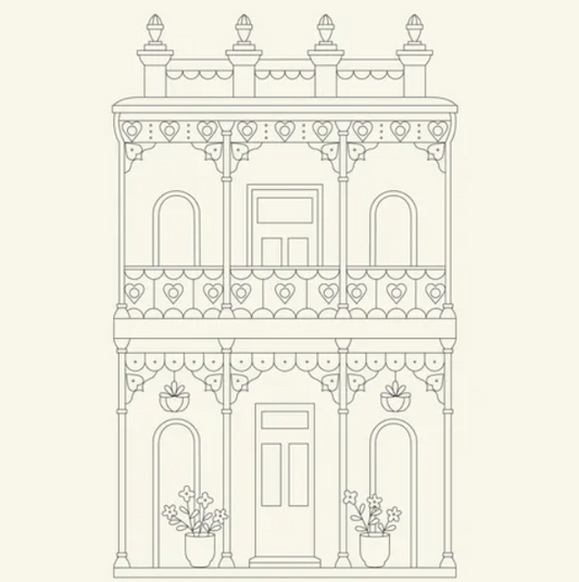 Stitchery Panel - Home Sweet Home