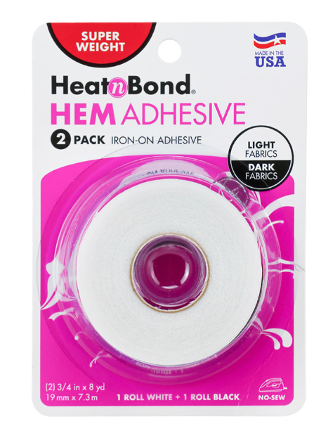 Heat n Bond - Hem Adhesive Combo Pack (Light and Dark)