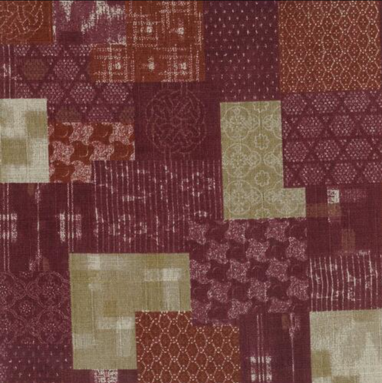 Japanese Fabrics - Kizu (Red)