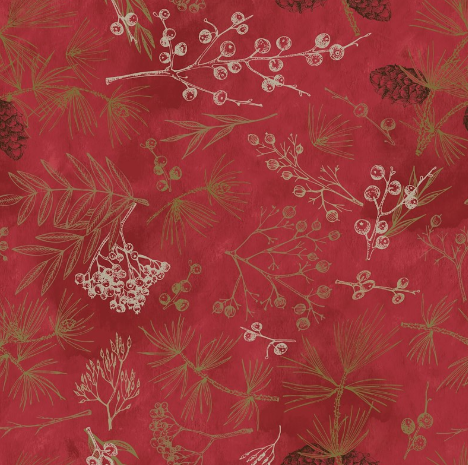 Wideback - Auburn - Tree Bits (Red)
