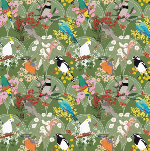Fabric ~ Aussie Backyard DV7875
