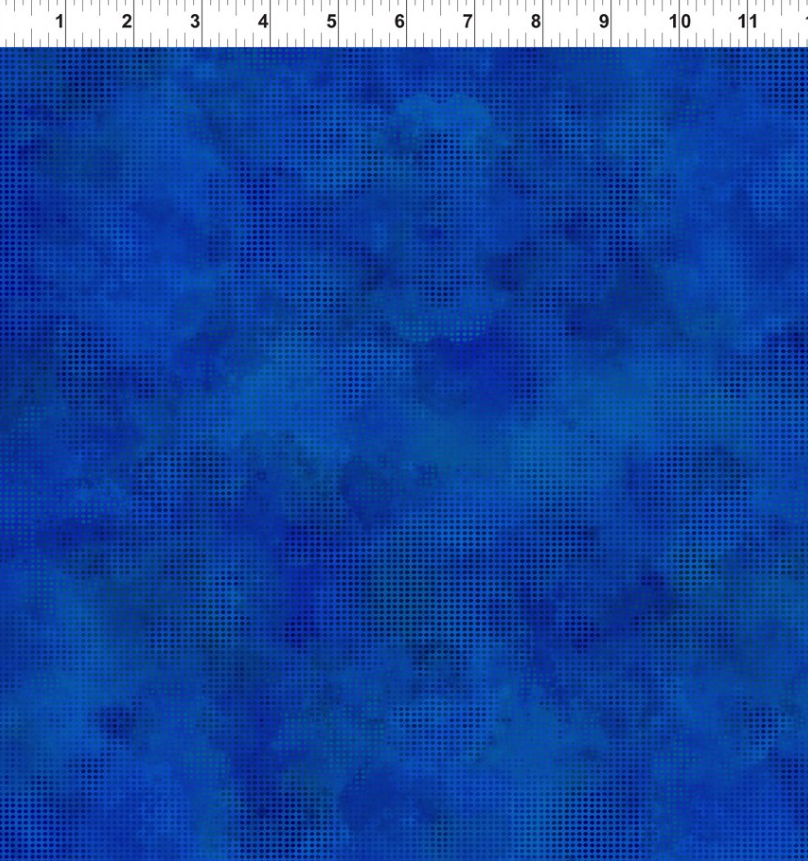 Fabric ~ Jason Yenter - Dit Dot Evolution - Royal