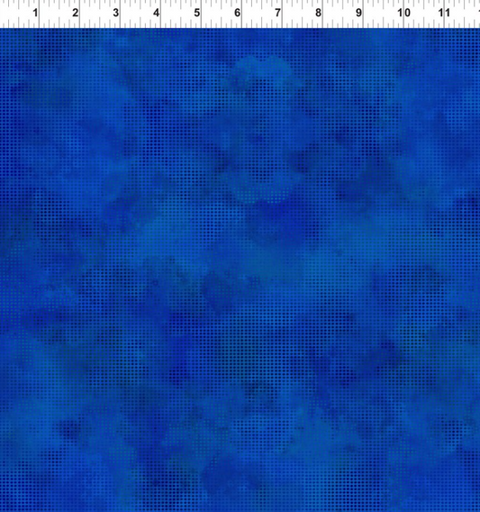 Fabric ~ Jason Yenter - Dit Dot Evolution - Royal