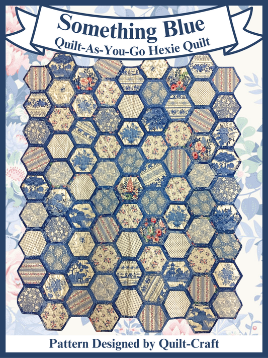 TILDA Something Blue - Hexi Quilt Kit
