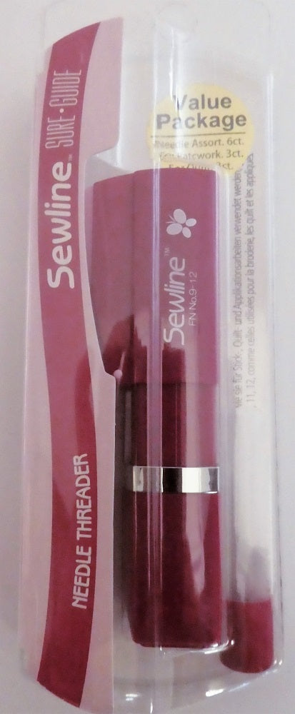 Sewline -Needle Threader & Needle Pack (9-12)
