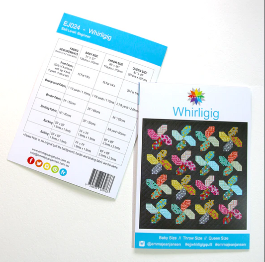 Whirligig  Quilt Kit - Throw Size