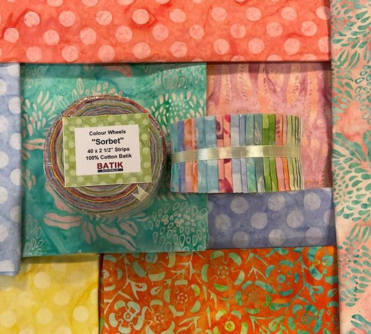 Batik Colour Wheels 'Sorbet'