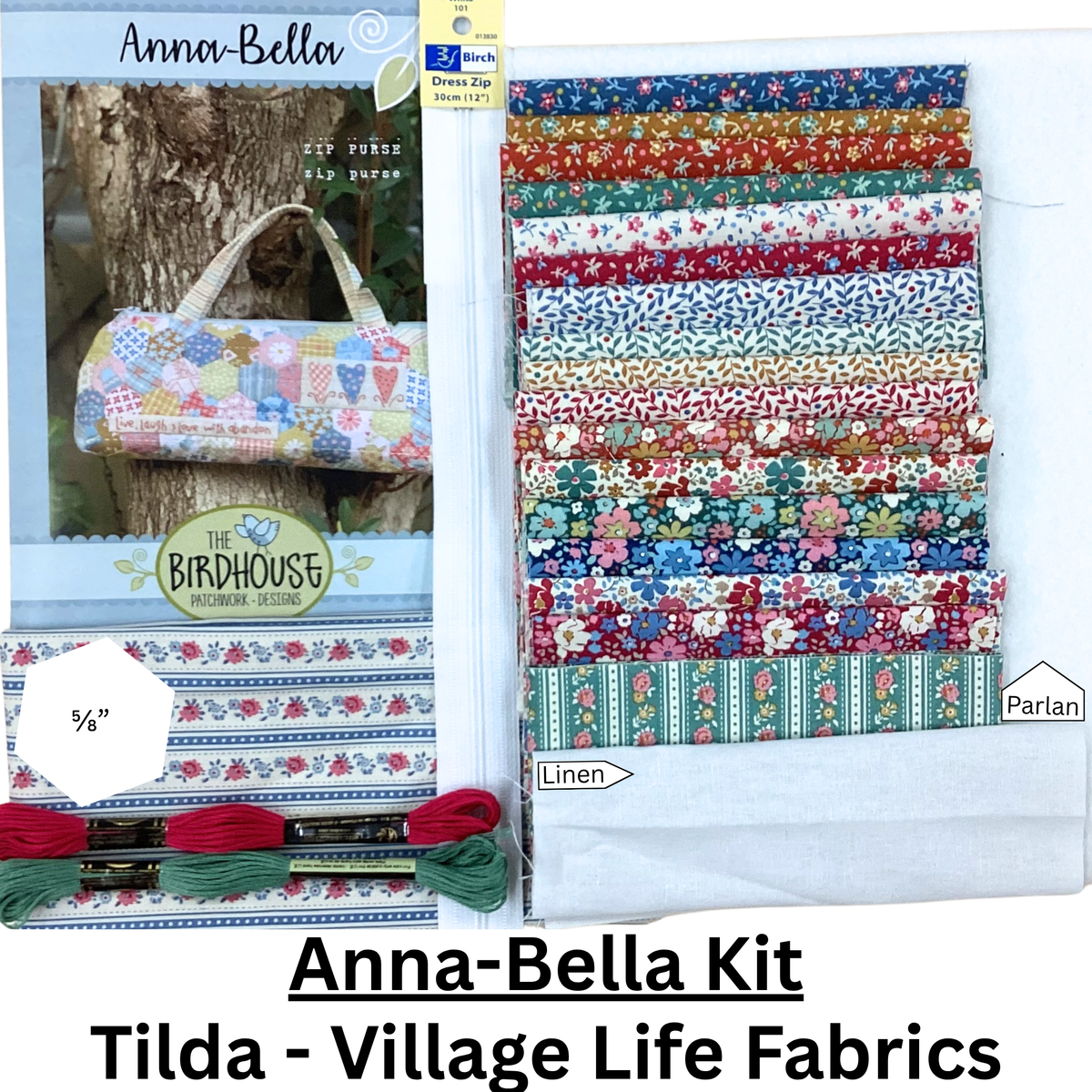 The Birdhouse Anna-Bella Kit - Tilda Village Life