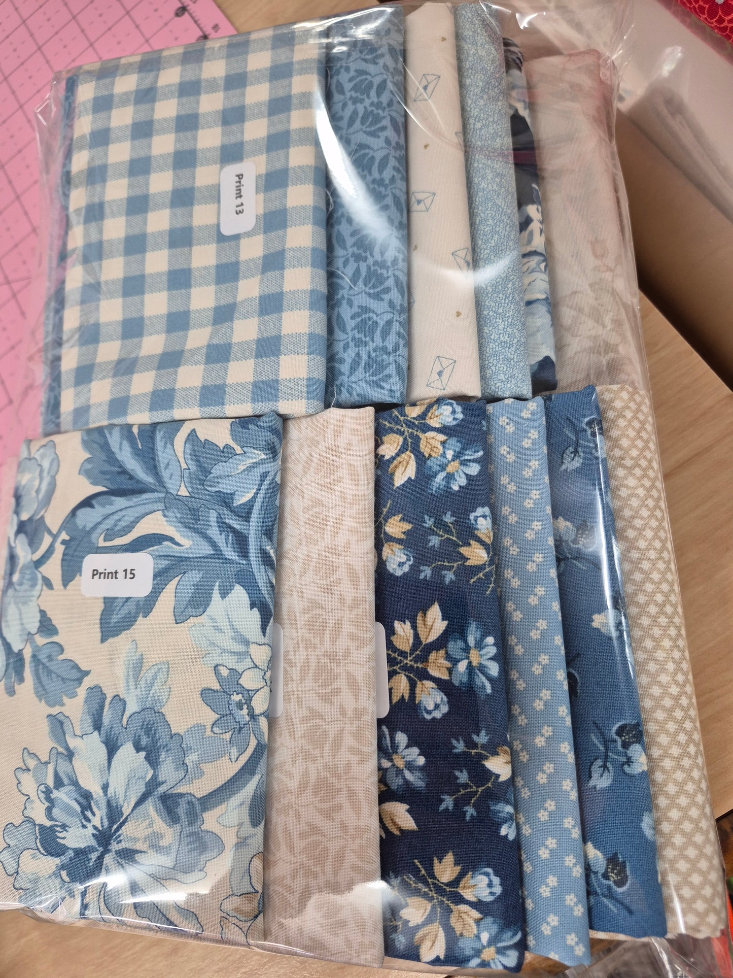 Quilt Kit - Alaska by Laundry Basket using Special Delivery Fabric Range
