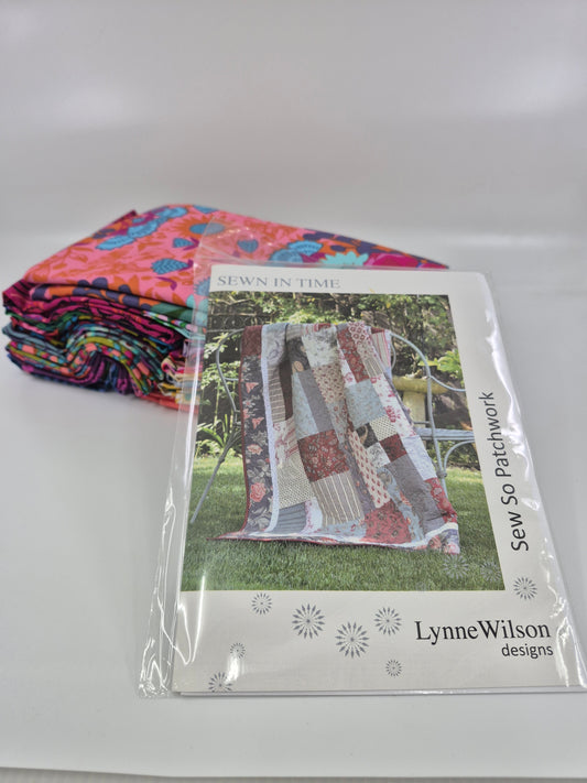 Quilt Kit - Sewn In Time - Anna Maria  - Allegory Fabrics