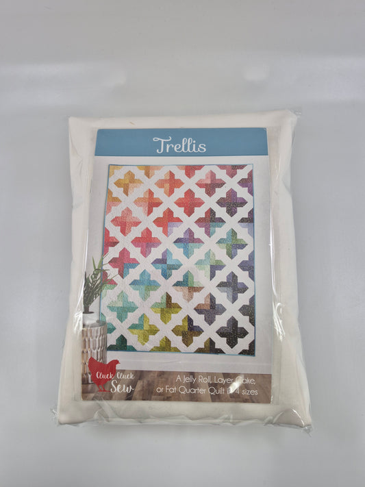 Quilt Kit - Trellis by Cluck Cluck Sew - Throw Size