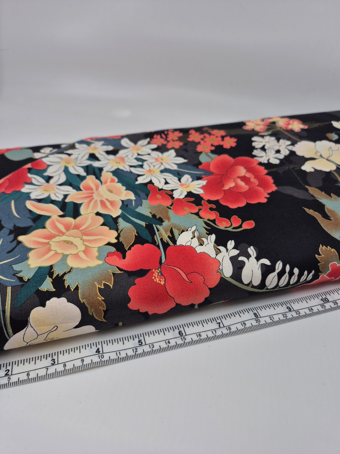Japanese Fabric - Cosmo Hyaka Ryoran HR3400-11E