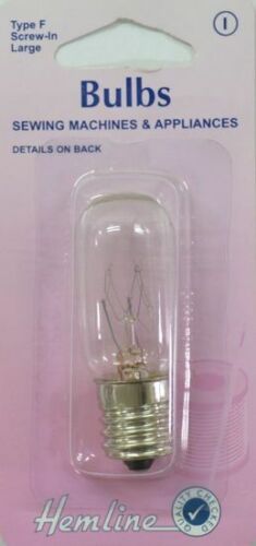 Hemline bulbs Screw in type F