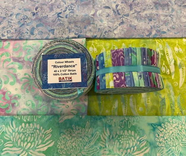 Batik Colour Wheels 'Riverdance'