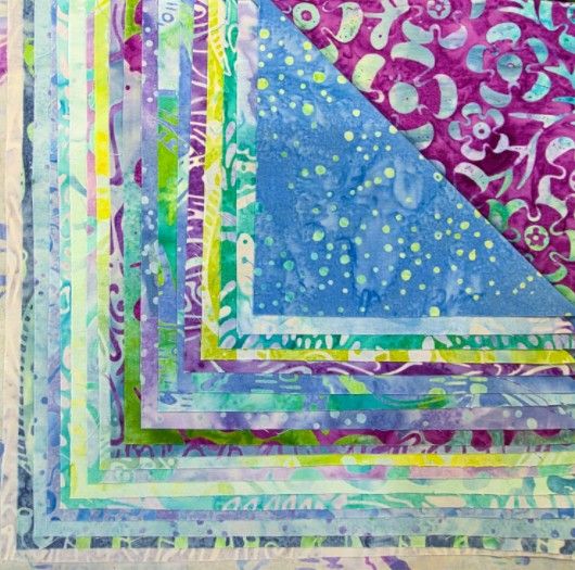 Batik Colour Wheels 'Riverdance'