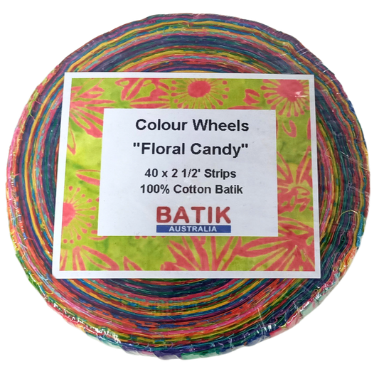 BATIK - Floral Candy (Jelly Roll)