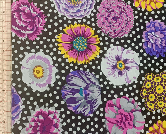 Kaffe Fassett - Big Blooms (Black)