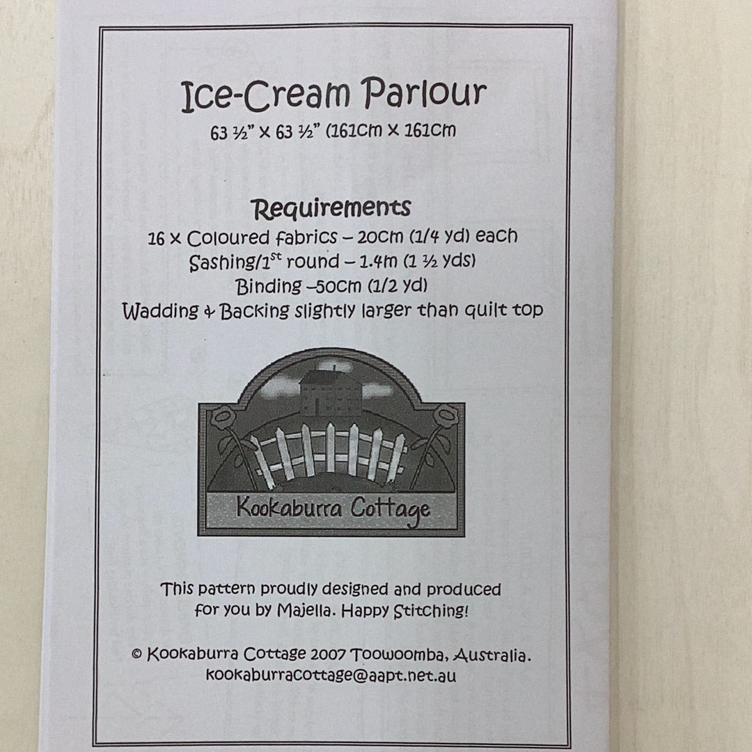 Pattern- Ice cream Parlour